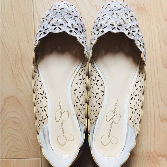 Jessica Simpson Shoes - Jessica Simpson lavender ballet flats